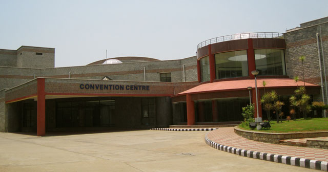 Façade of NIMHANS Convention Centre